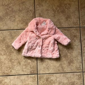 Girls pink sweater